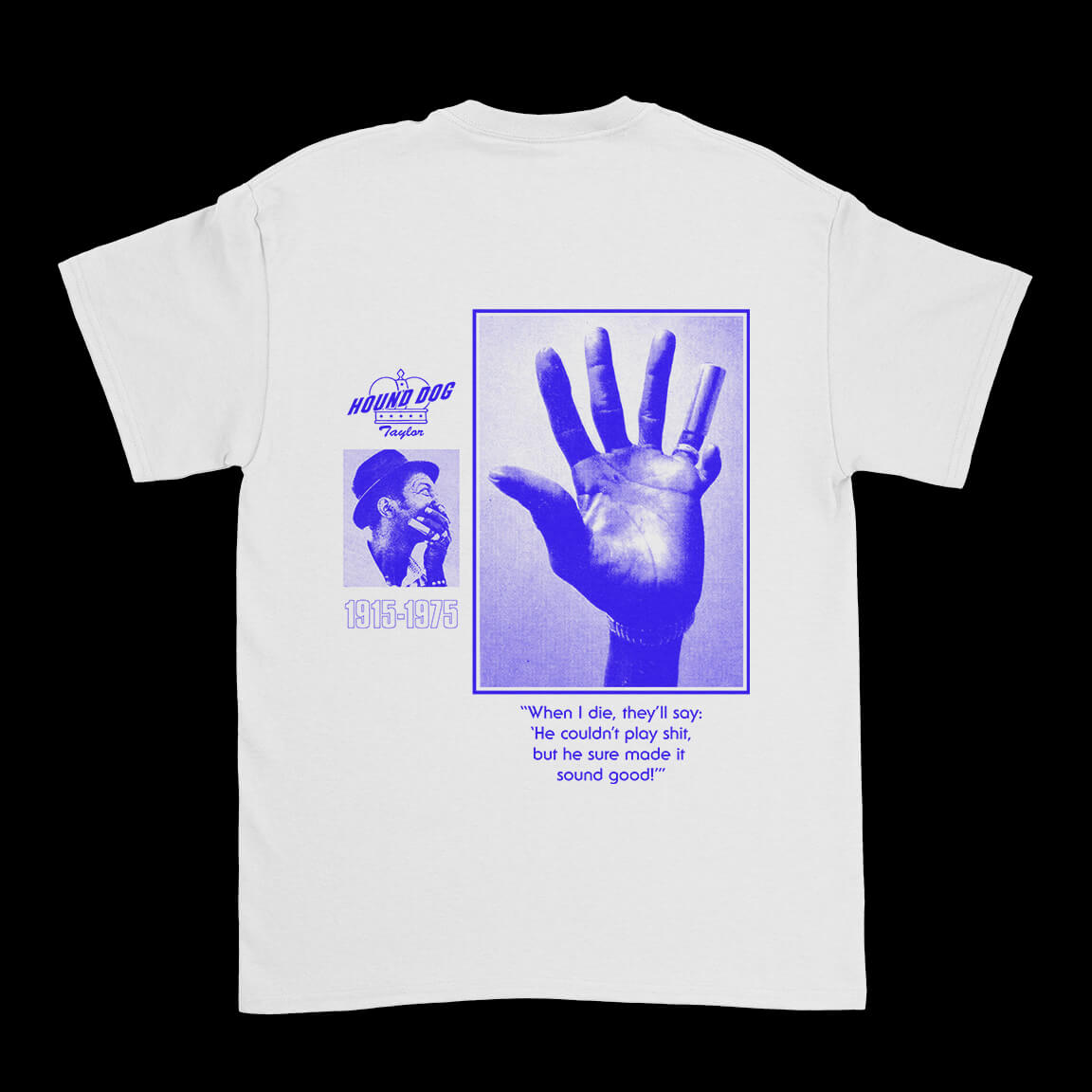 Hound Dog Taylor bootleg T-shirt by Jackson Green