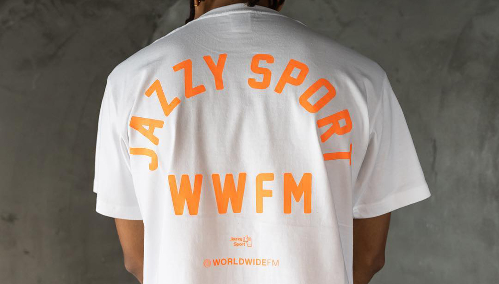 WWFM X Jazzy Sport T-shirt collaboration