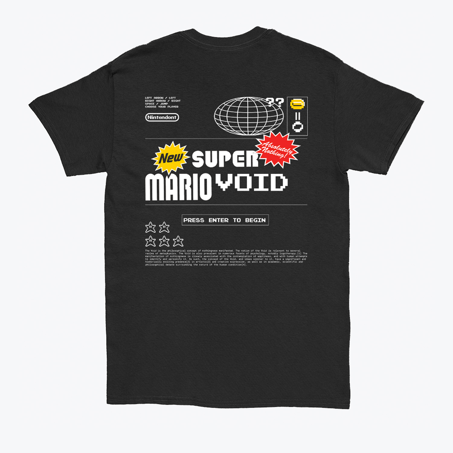 Mikki Janower' 'Super Mario Void' T-shirt