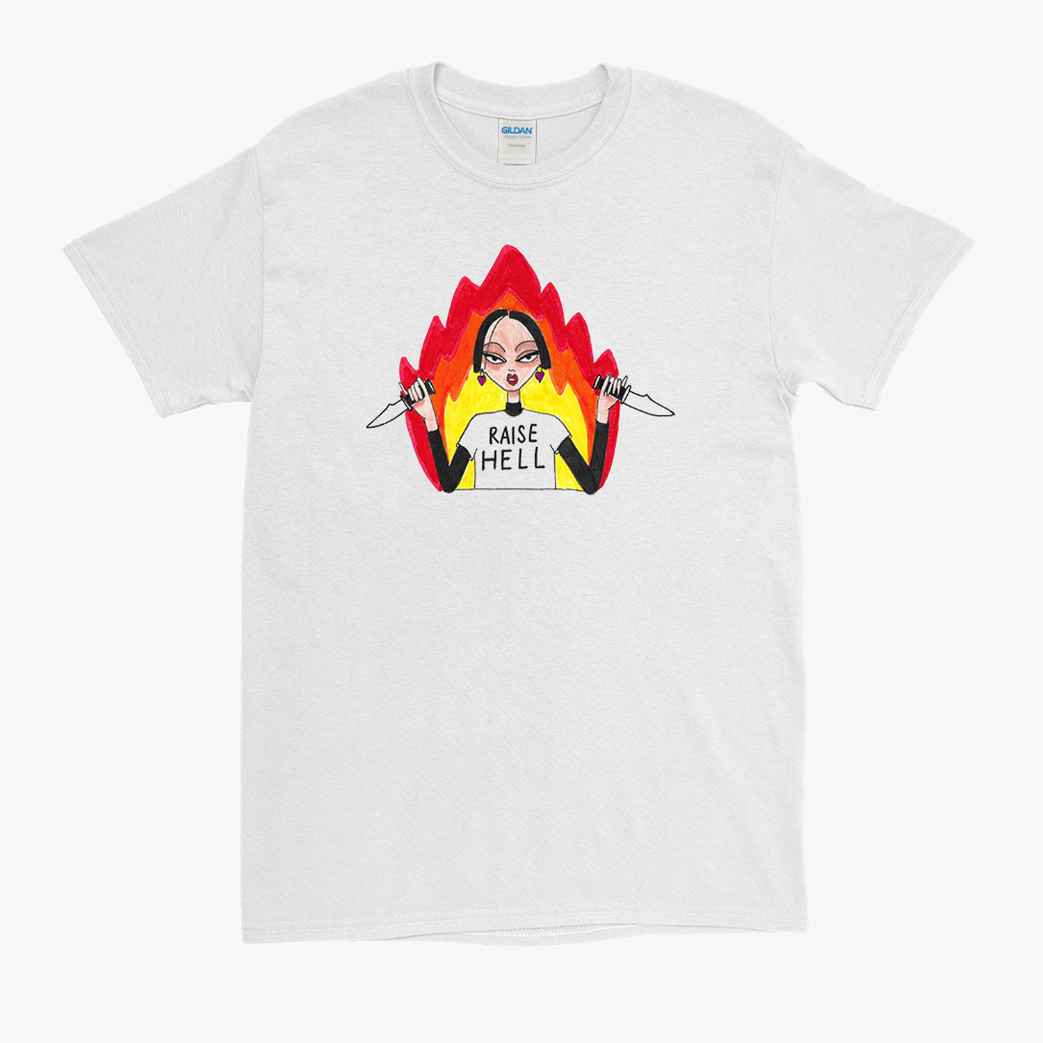 Emma Allegretti's 'Raise Hell' T-shirt
