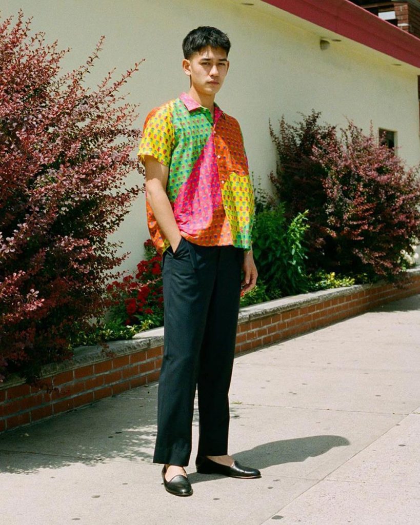 BODE Summer Paisley Shirt photographed by Mateus Lages