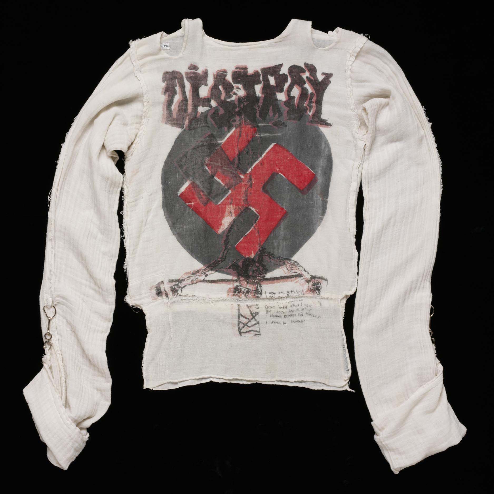 Vivienne Westwood 'Destroy' T-shirt © V&A Museum.